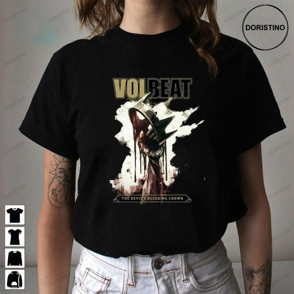 Volbeat The Devils Bleeding Crown Awesome Shirts